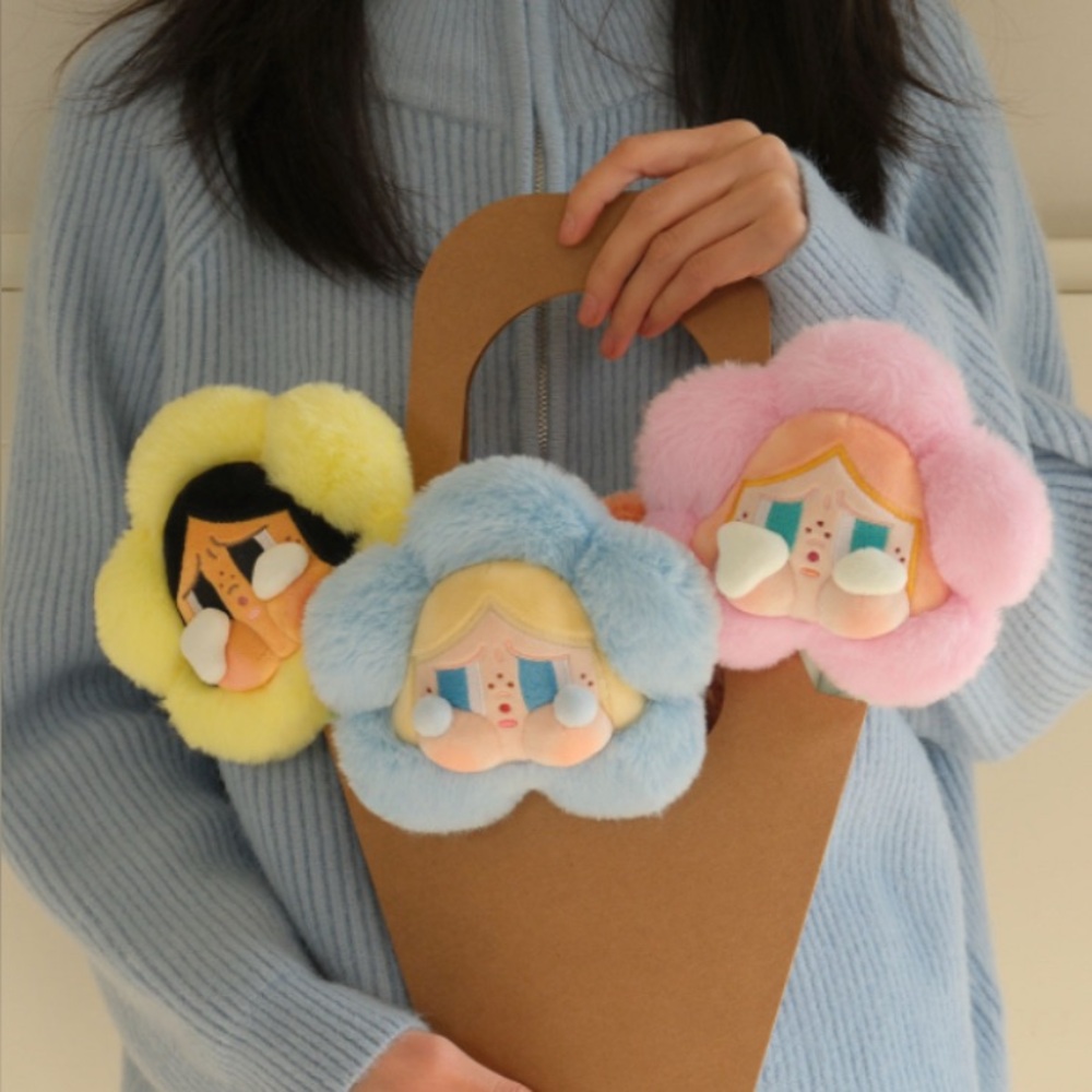 CRYBABY Sad Club Series - Plush Flower Blind Box Sakura pink